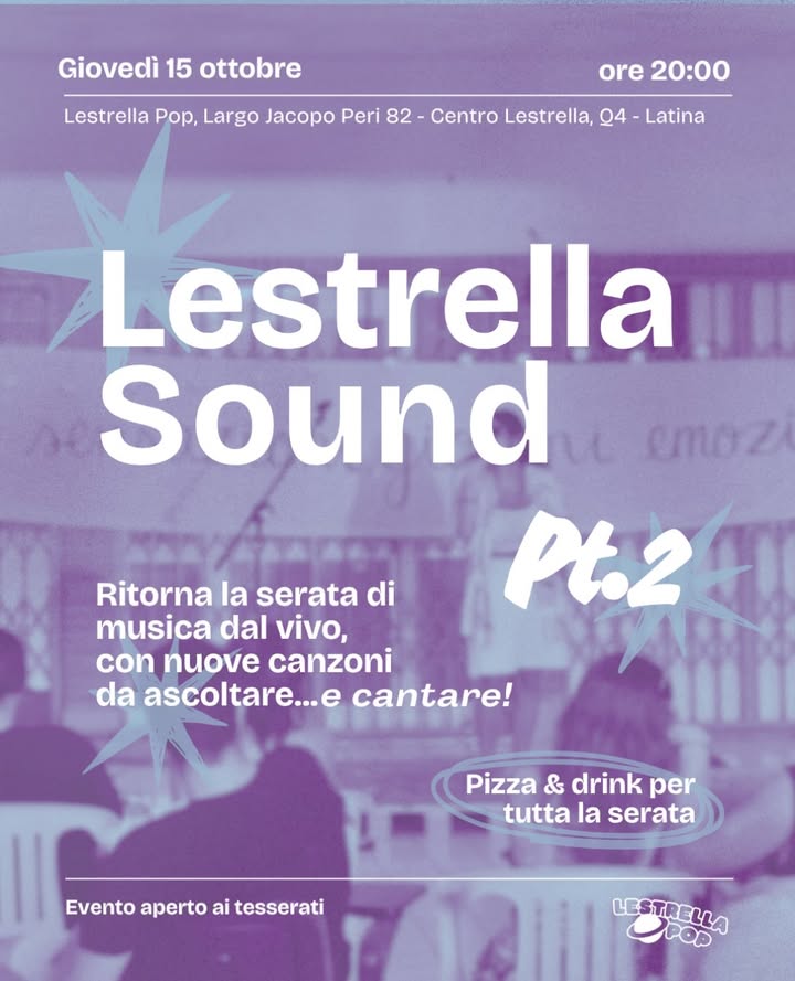 Lestrella Sound Pt. 2: Mini Concerto Giovani Artisti
