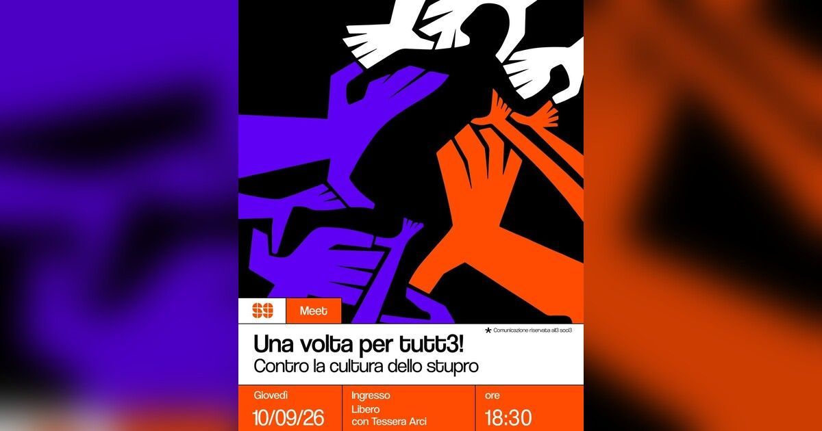 Una volta per tutt3 - Contro la cultura dello stupro
